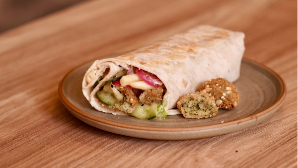 Falafel wrap